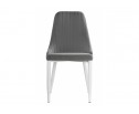 Стул на металлокаркасе Kora gray new / white в Каменске-Уральском