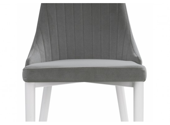 Стул на металлокаркасе Kora gray new / white в Каменске-Уральском