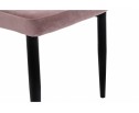 Стул на металлокаркасе Kora light purple / black в Каменске-Уральском