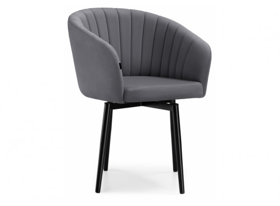 Стул на металлокаркасе Моншау крутящийся velutto 32 / черный в Каменске-Уральском