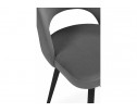 Стул на металлокаркасе Курбис темно-серый (zd 995) / черный в Каменске-Уральском