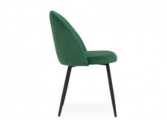 Стул на металлокаркасе Логан зеленый / черный в Каменске-Уральском