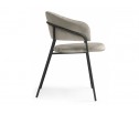 Стул на металлокаркасе Лукас бежевый / черный каркас в Каменске-Уральском