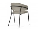 Стул на металлокаркасе Лукас бежевый / черный каркас в Каменске-Уральском