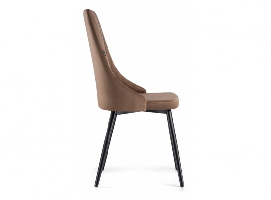 Стул на металлокаркасе Нараян velutto 23 / черный в Каменске-Уральском