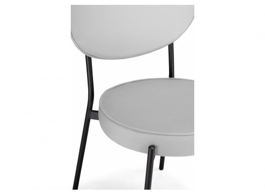 Стул на металлокаркасе Ройс серый / черный в Каменске-Уральском