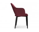 Стул на металлокаркасе Vener wine red / black в Каменске-Уральском