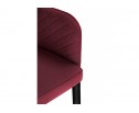 Стул на металлокаркасе Vener wine red / black в Каменске-Уральском