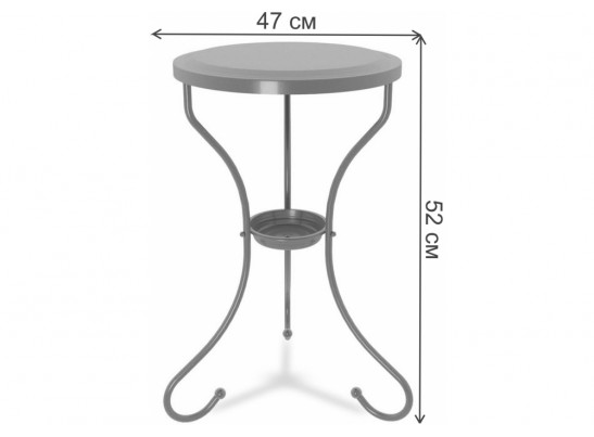 Журнальный столик Sheffilton SHT-CT10-1 золото в Каменске-Уральском