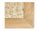 Журнальный столик SHT-S39 70 / 70 дуб / OSB прозрачный лак в Каменске-Уральском