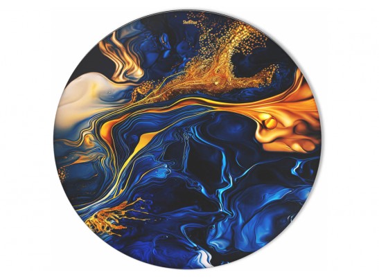 Журнальный столик SHT-TU29/H36/TT32 60 черный муар / синий сапфир в Каменске-Уральском