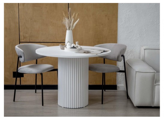 Стол Барел 100 белый / белый в Каменске-Уральском