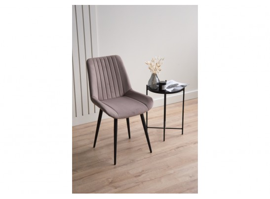 Стул на металлокаркасе Седа 360 латте (zd 290) / черный в Каменске-Уральском