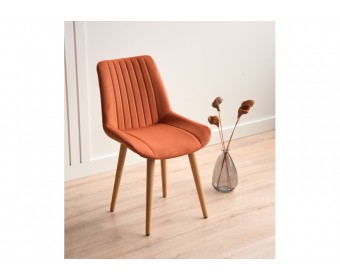 Деревянный стул Седа терракотовый (zd 432) / светлое дерево