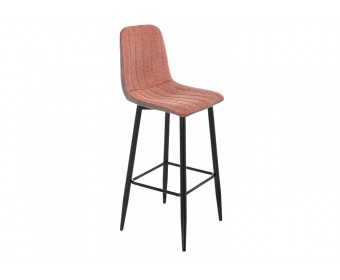 Барный стул Marvin terracotta / brown