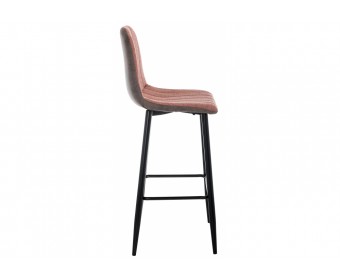 Барный стул Marvin terracotta / brown