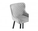 Барный стул Mint light gray / black в Каменске-Уральском