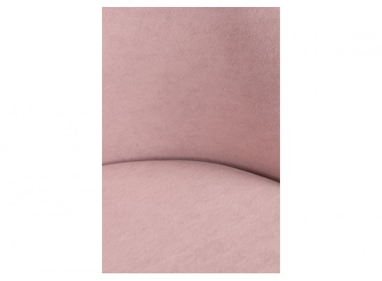 Барный стул Сондре пыльно-розовый / белый каркас в Каменске-Уральском