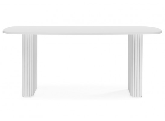 Деревянный стол Бавария B 180 х 90 белая пленка шагрень / белый