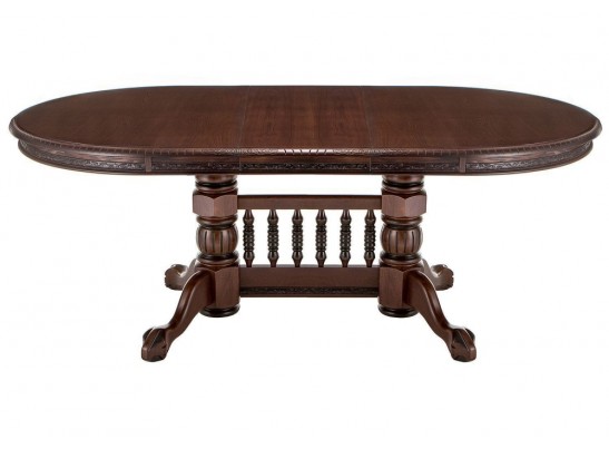 Деревянный стол Кантри 160(200-240)х107х78 орех с коричневой патиной в Каменске-Уральском