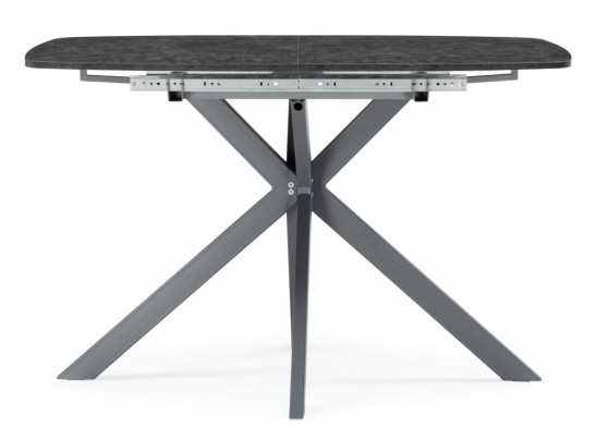 Деревянный стол Кортез 116(160)x77 раздвижной малави / серый