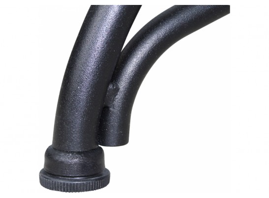 Деревянный стол SHT-TU20/120/80 МДФ дуб сонома светлый / черный муар в Каменске-Уральском