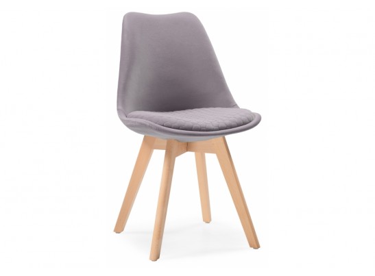 Деревянный стул Bonuss light gray / wood в Каменске-Уральском