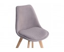 Деревянный стул Bonuss light gray / wood в Каменске-Уральском
