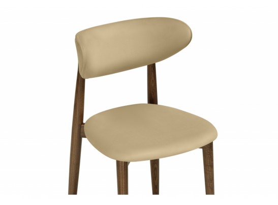 Деревянный стул Фарго бежевый / миланский орех в Каменске-Уральском