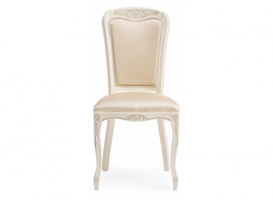 Деревянный стул Клето патина золото / ромб в Каменске-Уральском