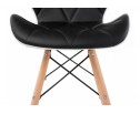 Деревянный стул PC-027 black / white в Каменске-Уральском