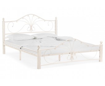 Двуспальная кровать Мэри 1 160х200 белая