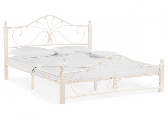 Двуспальная кровать Мэри 1 160х200 белая в Каменске-Уральском
