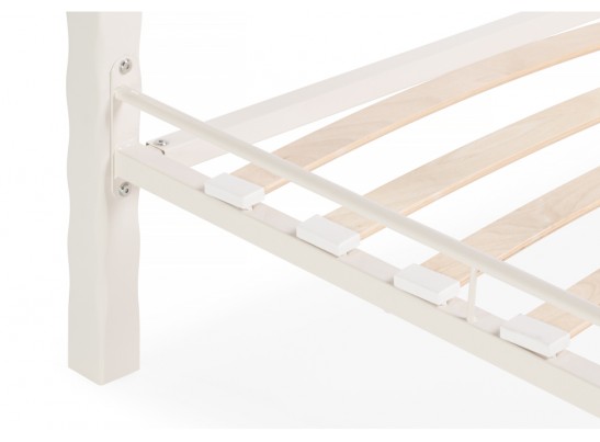 Двуспальная кровать Мэри 1 160х200 белая в Каменске-Уральском