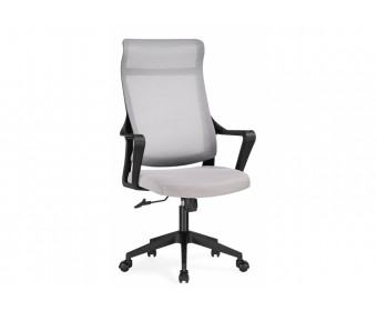 Компьютерное кресло Rino light gray / black