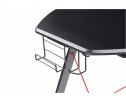 Компьютерный стол Koni 130х65х76 black / red в Каменске-Уральском