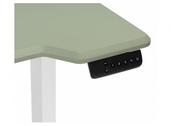 Компьютерный стол Маркос 140х80 зеленый / белый в Каменске-Уральском