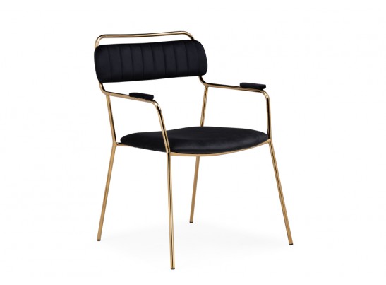 Кресло Aspen black / gold в Каменске-Уральском