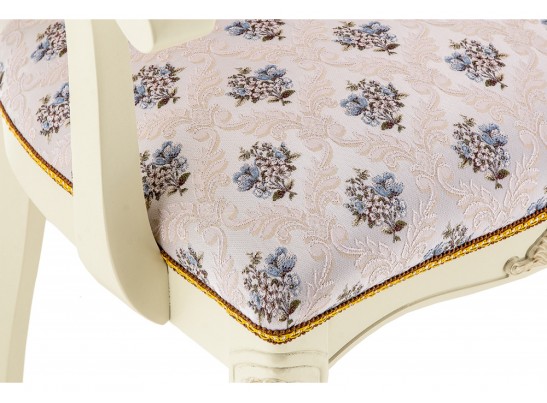 Кресло Руджеро патина золото / молочный в Каменске-Уральском