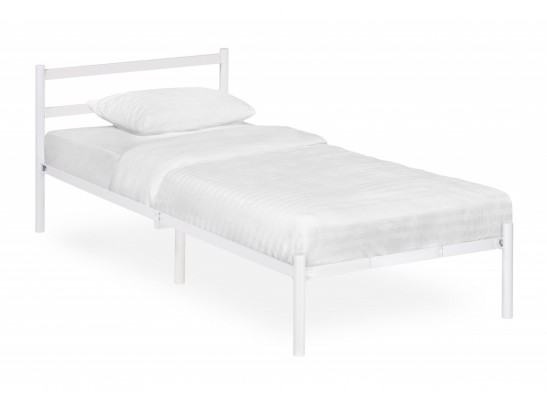 Односпальная кровать Фади 90х200 белая в Каменске-Уральском