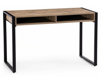 Письменный стол Маньяра дуб велингтон / черный матовый