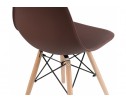 Пластиковый стул Eames PC-015 brown в Каменске-Уральском
