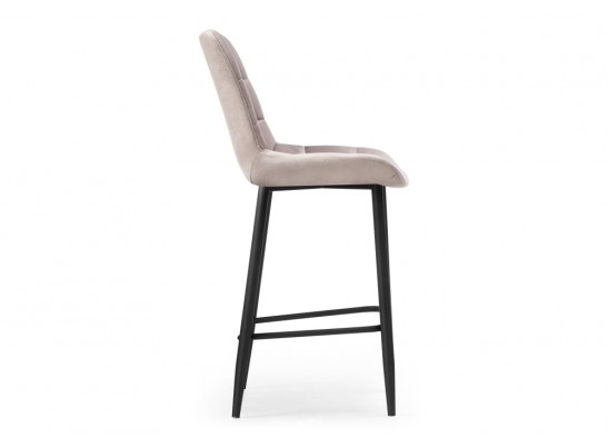 Полубарный стул Алст К латте / черный в Каменске-Уральском