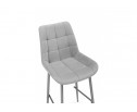Полубарный стул Челси 360 светло-серый (zd 960) / серый в Каменске-Уральском