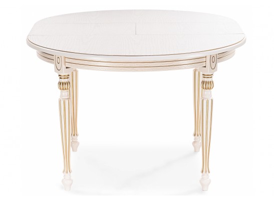 Стол Брейзер молочный / золото в Каменске-Уральском