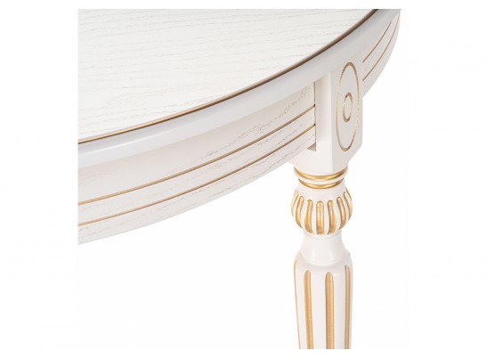 Стол Брейзер молочный / золото в Каменске-Уральском