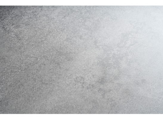 Деревянный стол Тринити Лофт 140х80 бетон светлый / черный матовый в Каменске-Уральском