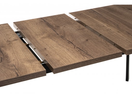 Стол Цефей дуб велингтон / черный матовый в Каменске-Уральском