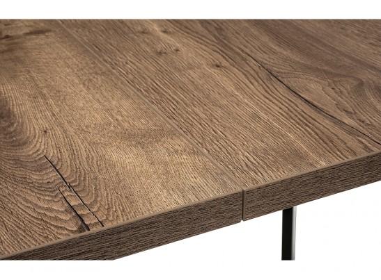 Стол Цефей дуб велингтон / черный матовый в Каменске-Уральском