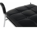 Стул на металлокаркасе Iso lux black в Каменске-Уральском